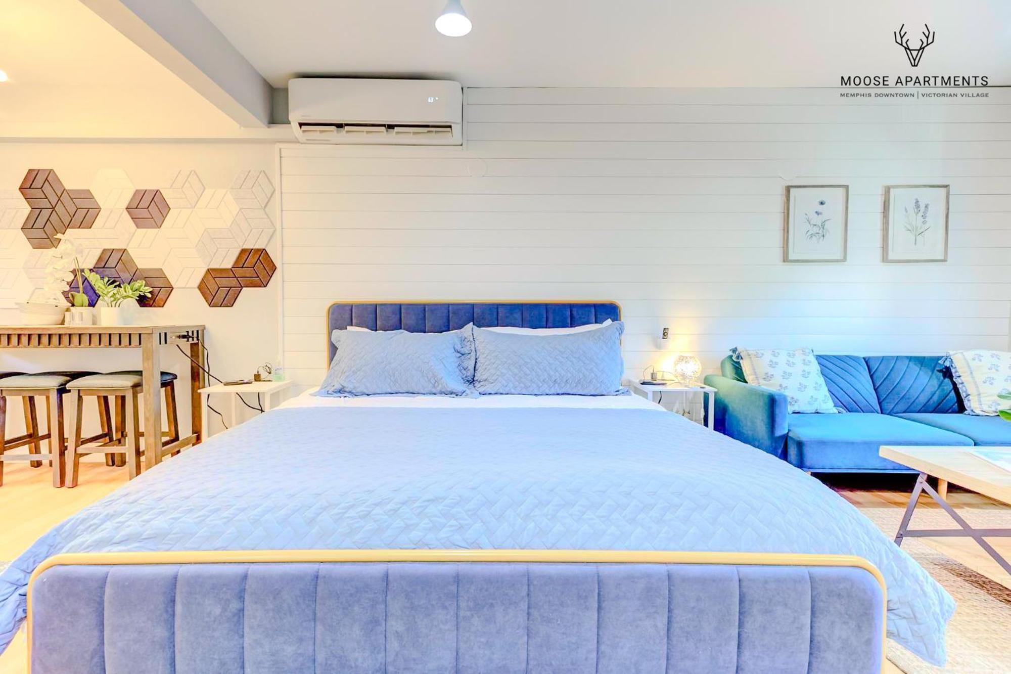 Appartement The Moose #8 - Modern Luxe Loft With King Bed & Free Parking & Wifi à Memphis Extérieur photo