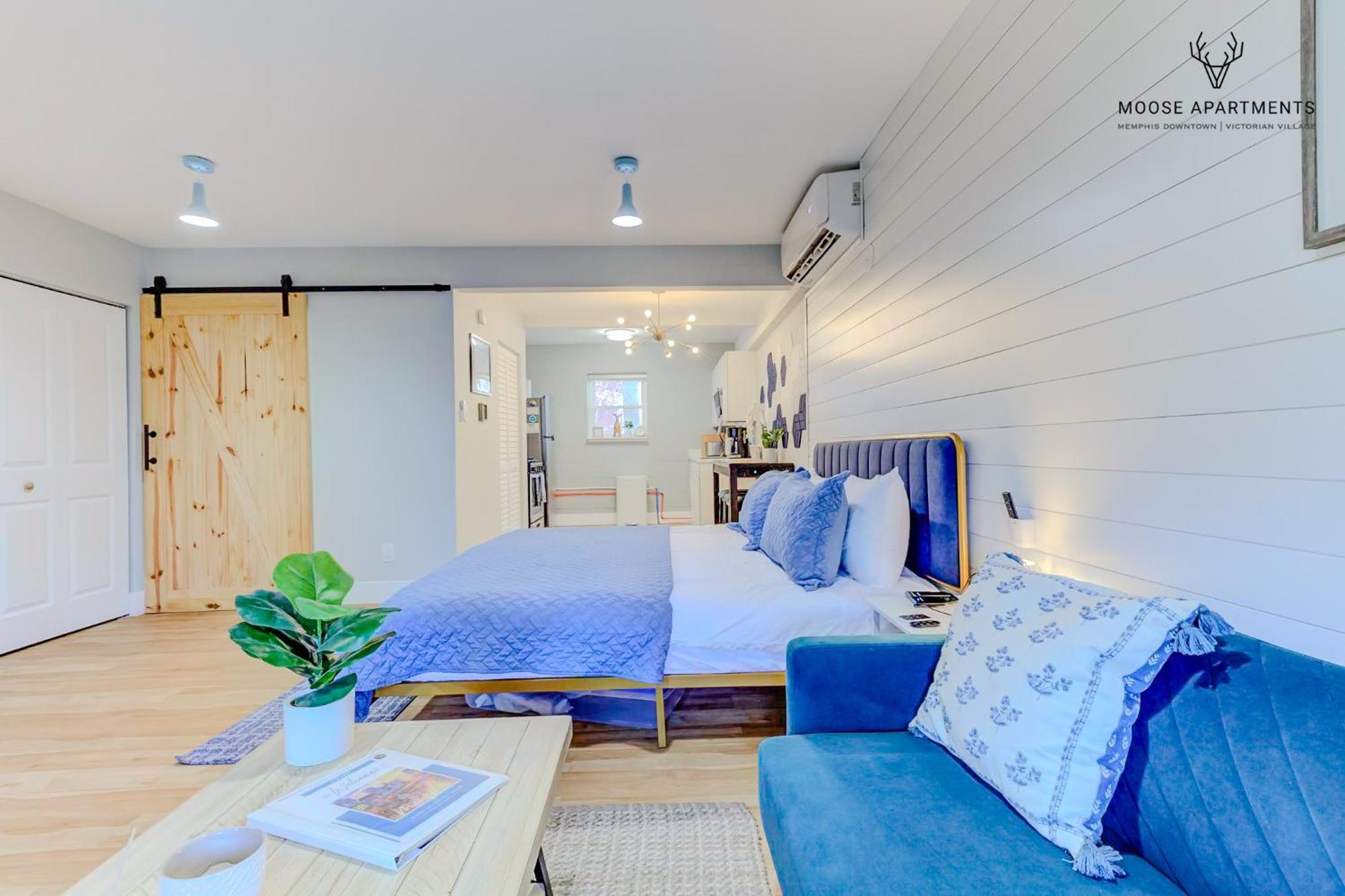 Appartement The Moose #8 - Modern Luxe Loft With King Bed & Free Parking & Wifi à Memphis Extérieur photo